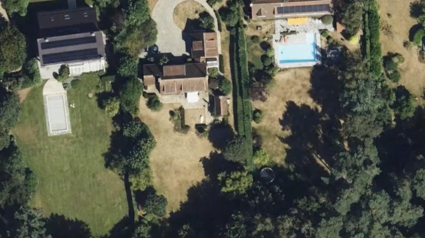 Vue satellite avant